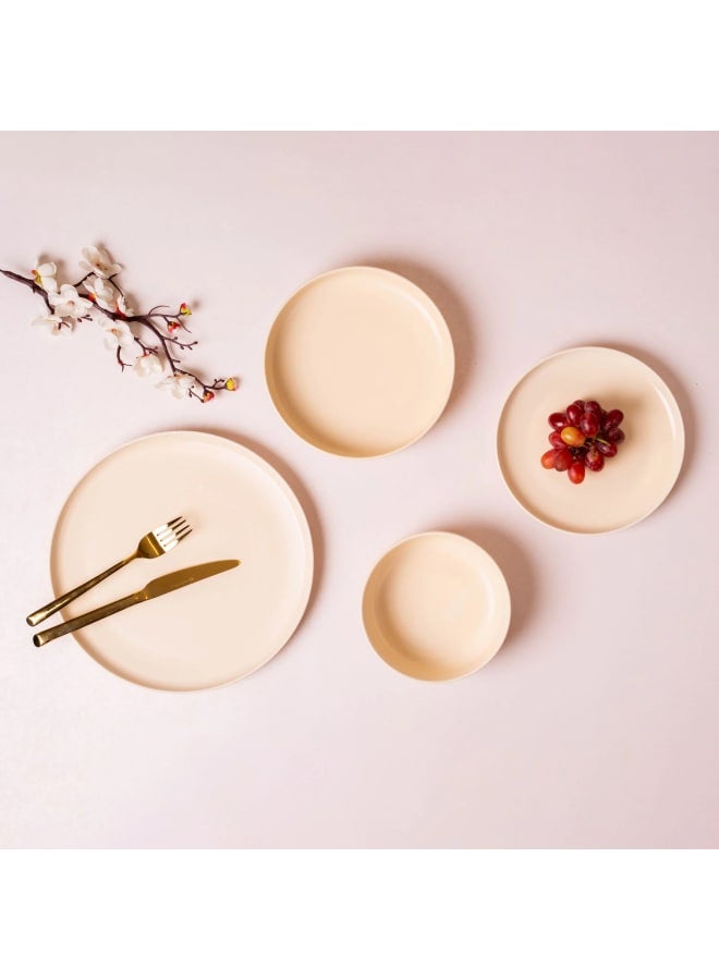 Ivory Porceline Dinner Set of 24 Pieces -Beige